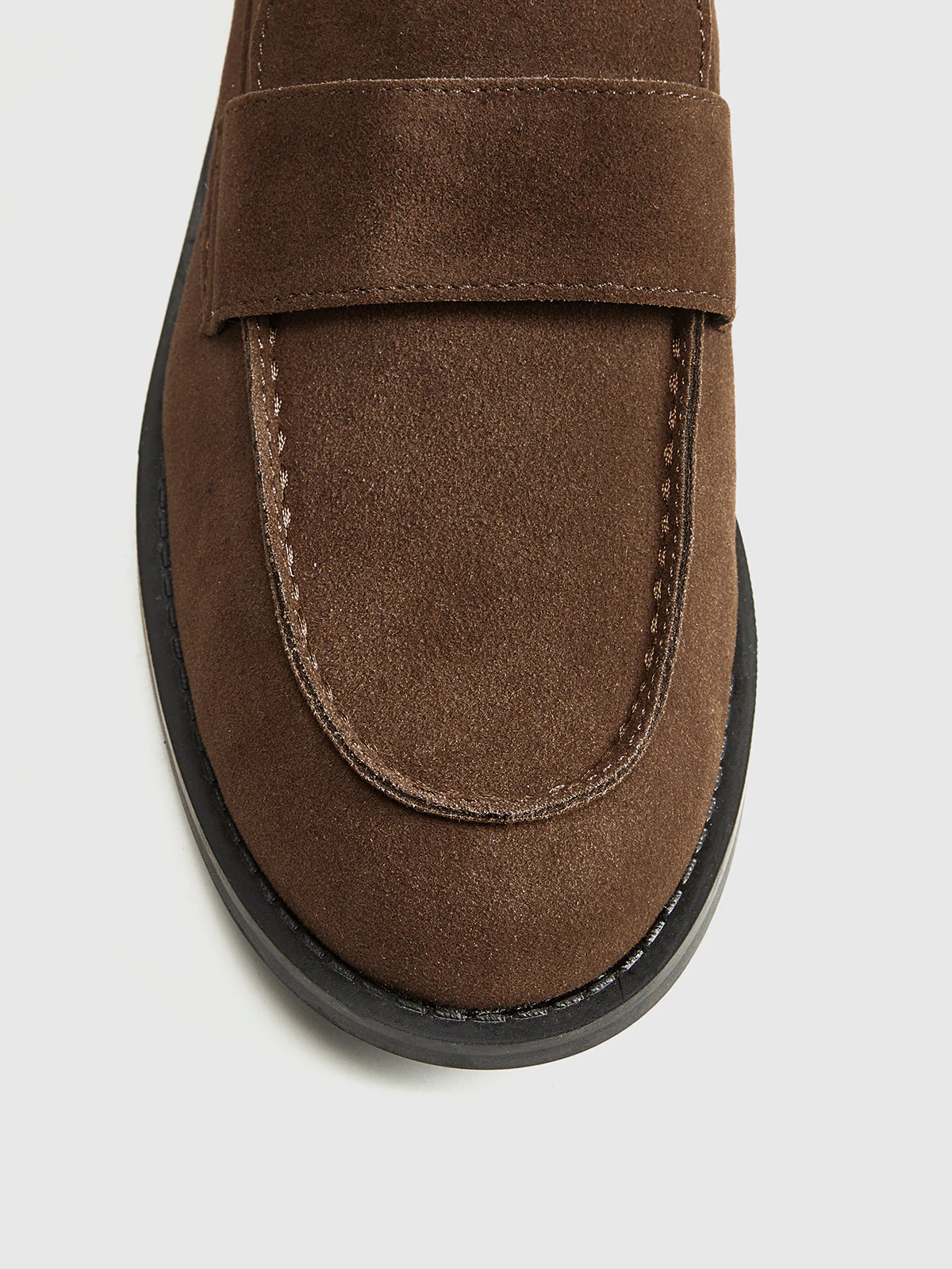 Suede Penny Loafers - Takermore