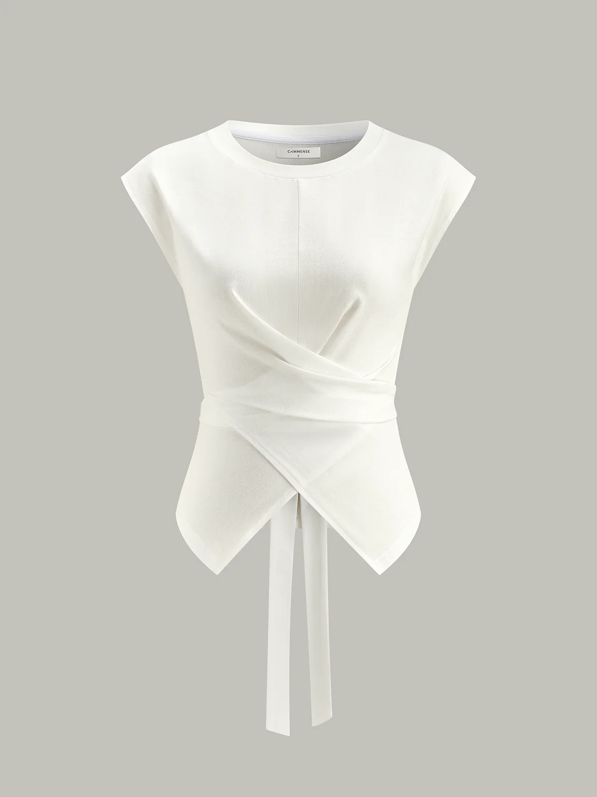 Wrap-Front Tie-Back Top - Takermore