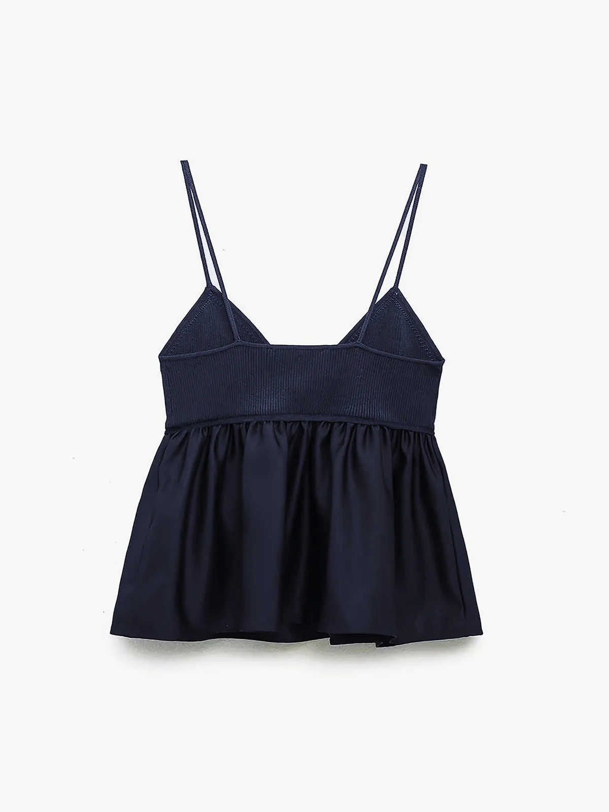 Ruffle Crop Cami Top - Takermore