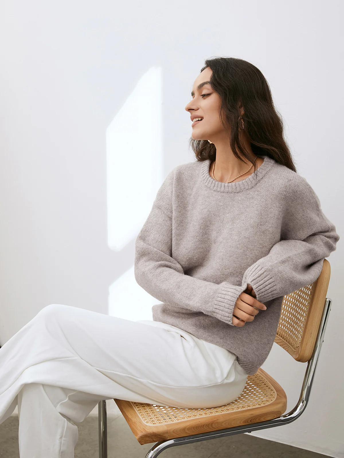 Lightweight Cloud Weather Pullover Sweater - Takermore