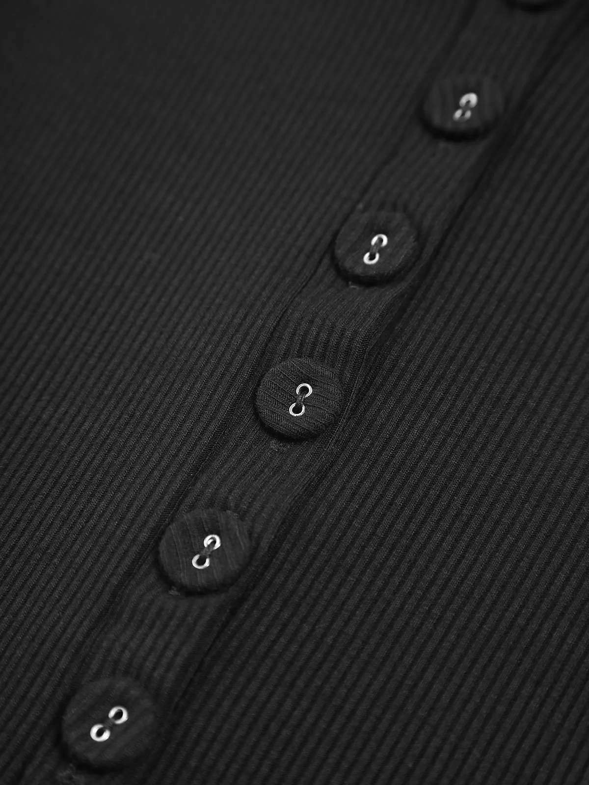 Button Down Long Sleeve Crop Shirt - Takermore