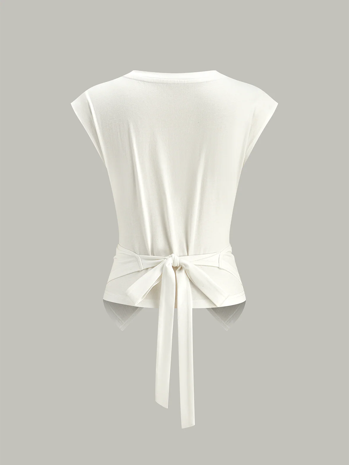 Wrap-Front Tie-Back Top - Takermore