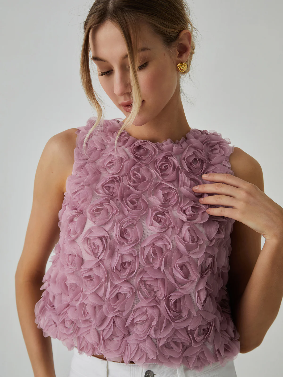 Romantic Multi Floral Blouse - Takermore