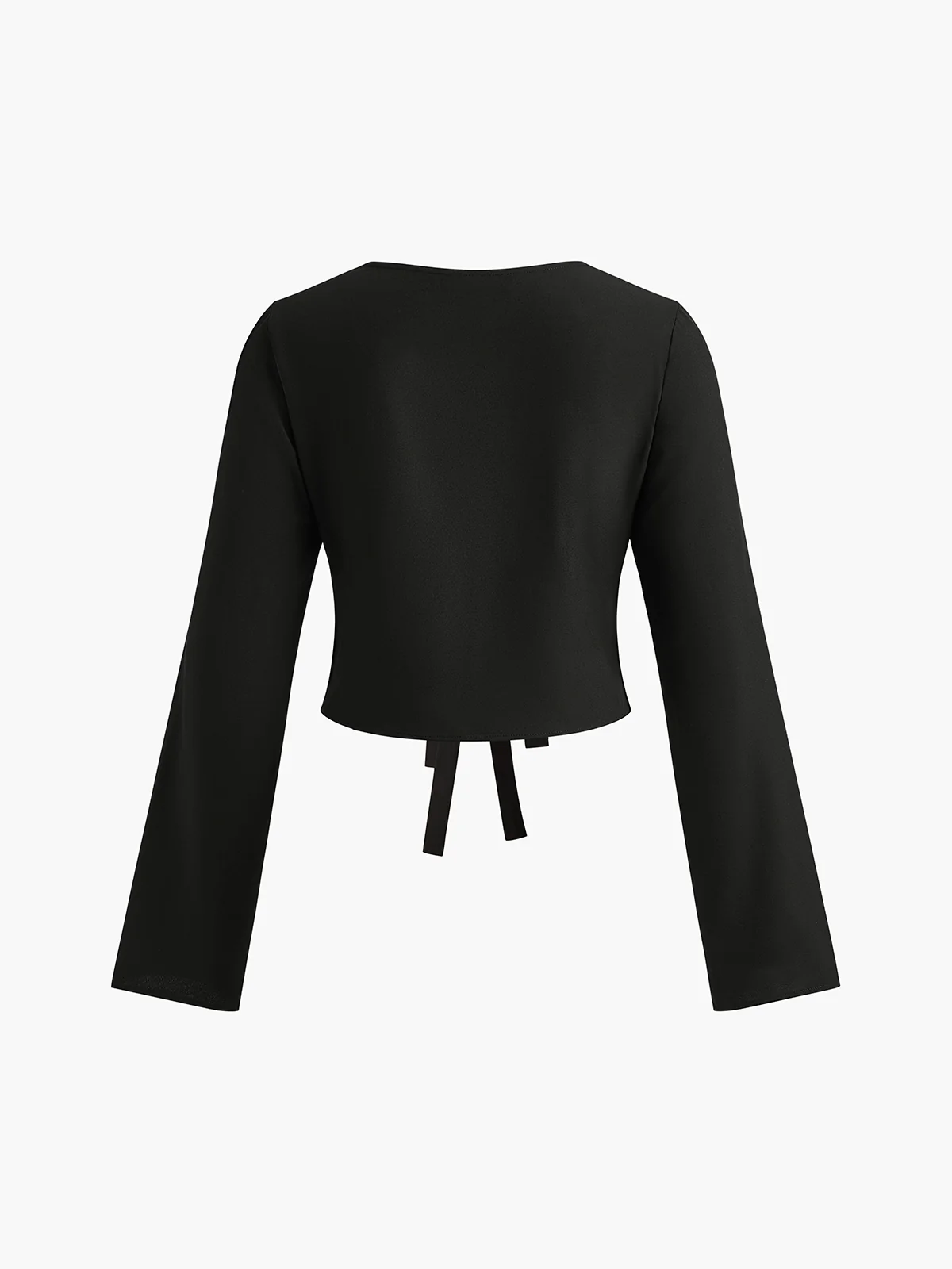 Tie Front Slim Blouse - Takermore