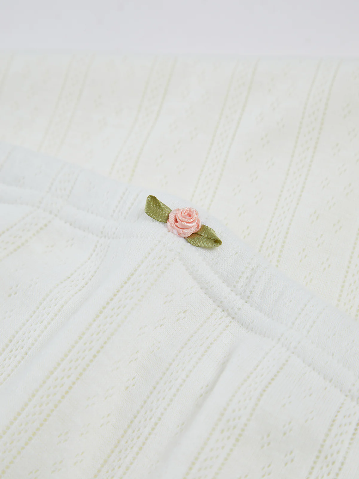 Eyelet Bodycon Tube Short Dress - Takermore