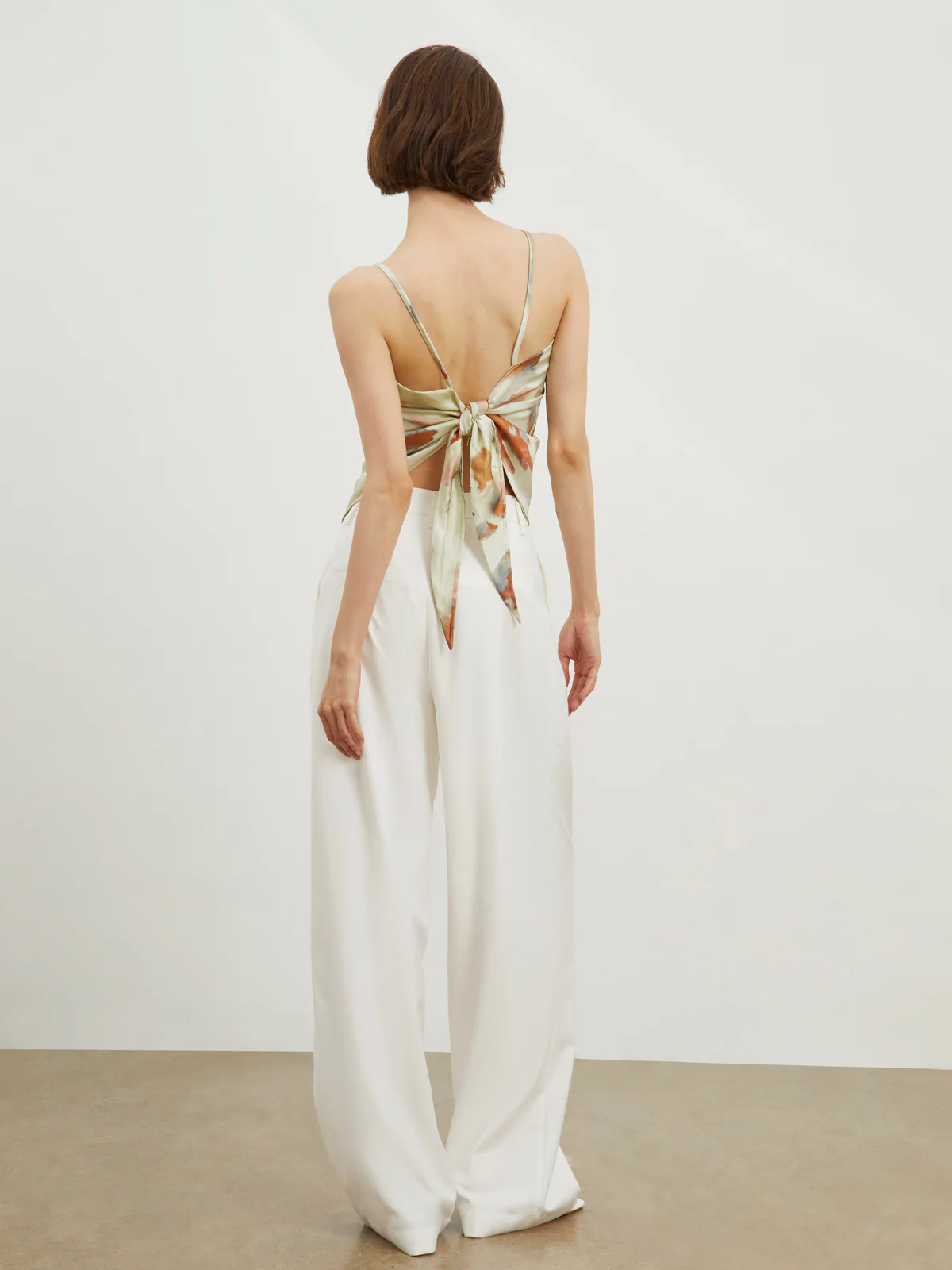 Double Sided Tie Dye Satin Cami Top - Takermore