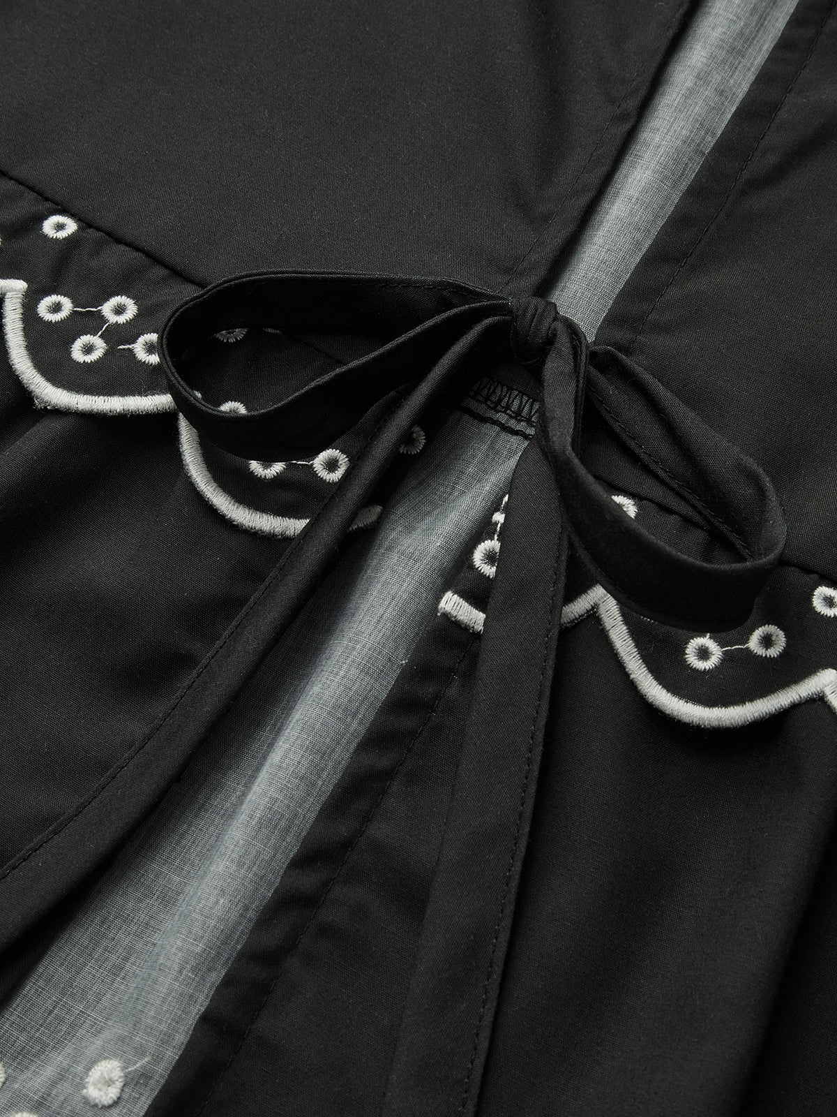 Ruffle Print Knotted Blouse - Takermore