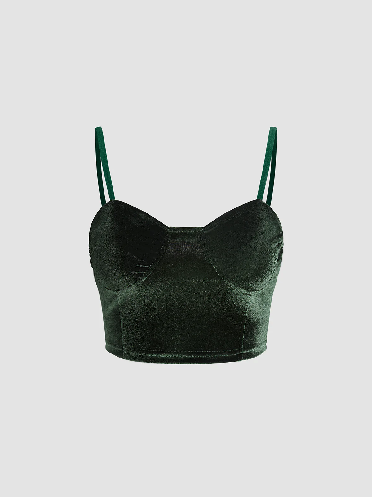 Velvet Adjustable Strap Cami Top - Takermore