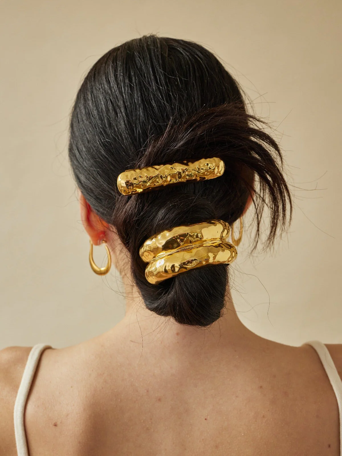 Smooth U-Shaped Black Rubber Band - Takermore