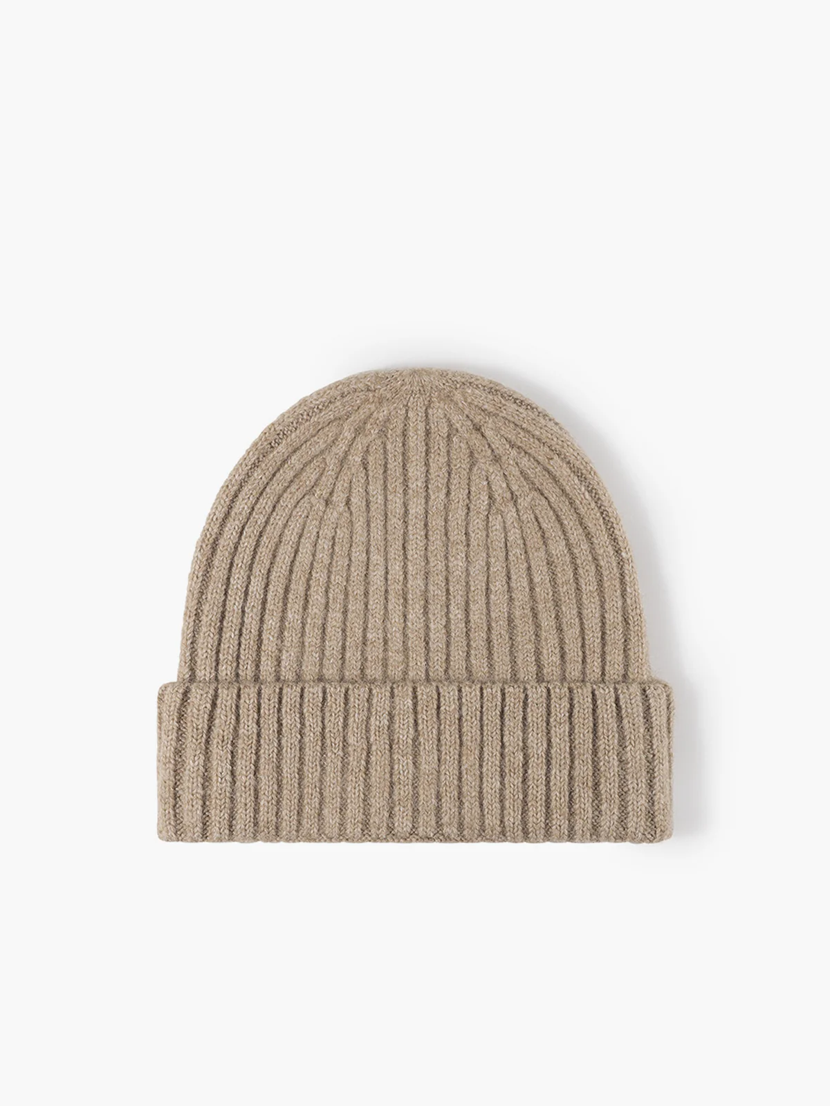 Wool-Blend Ribbed Soft Hat - Takermore