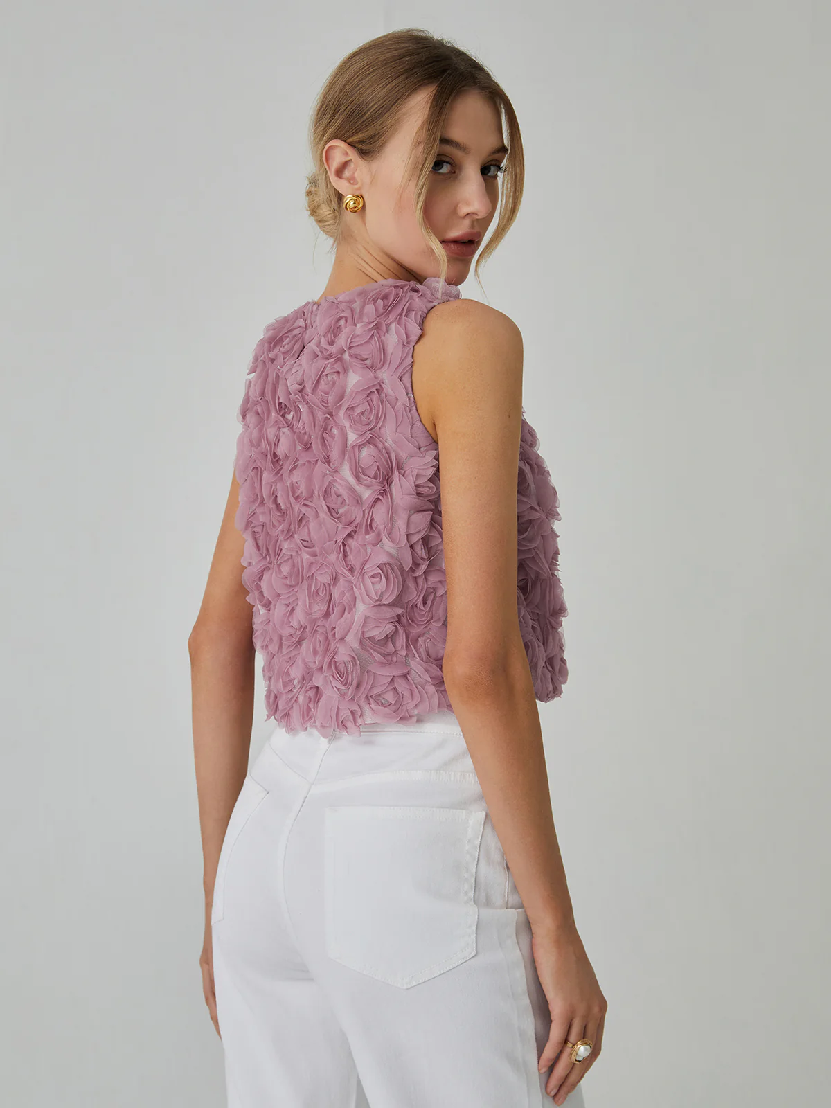 Romantic Multi Floral Blouse - Takermore