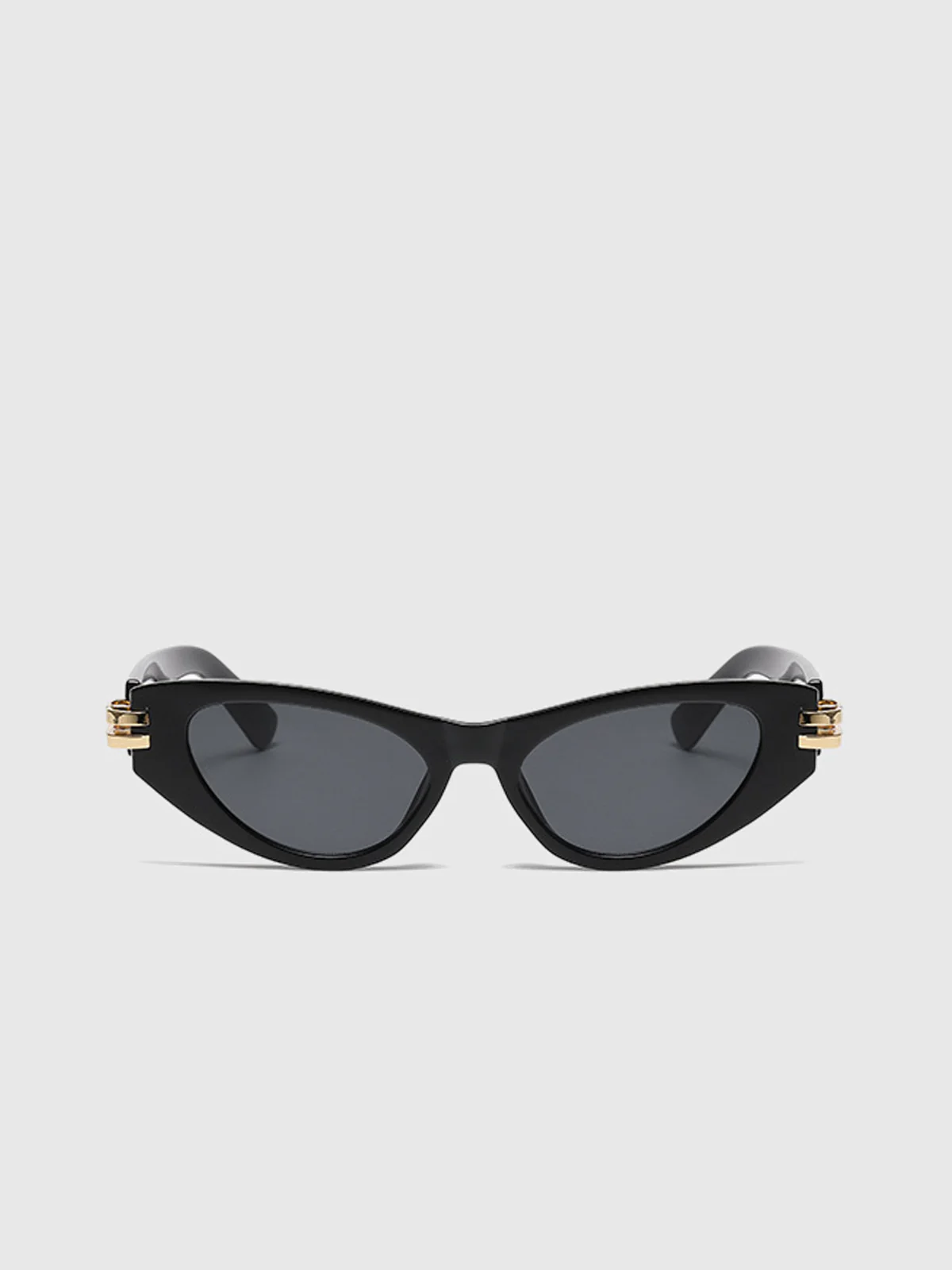 Cat Eye Black Frame Sunglasses - Takermore
