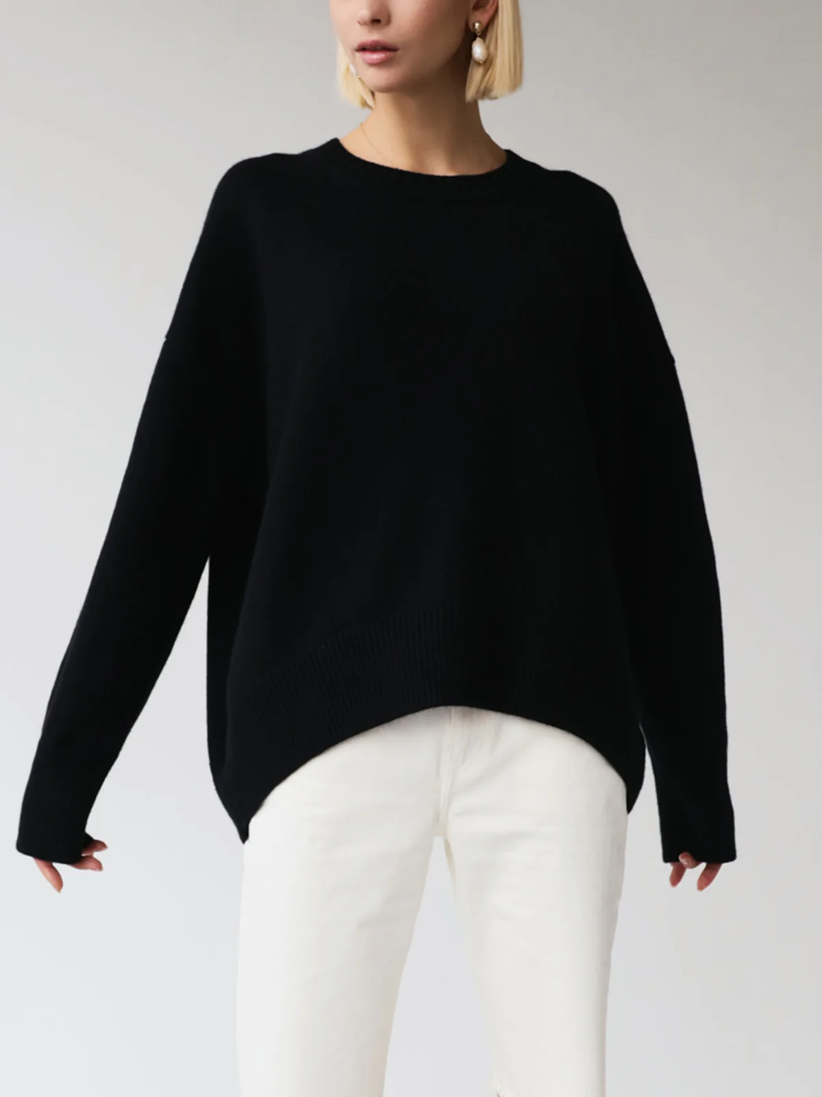 Candyfloss Oversized Pullover Sweater - Takermore