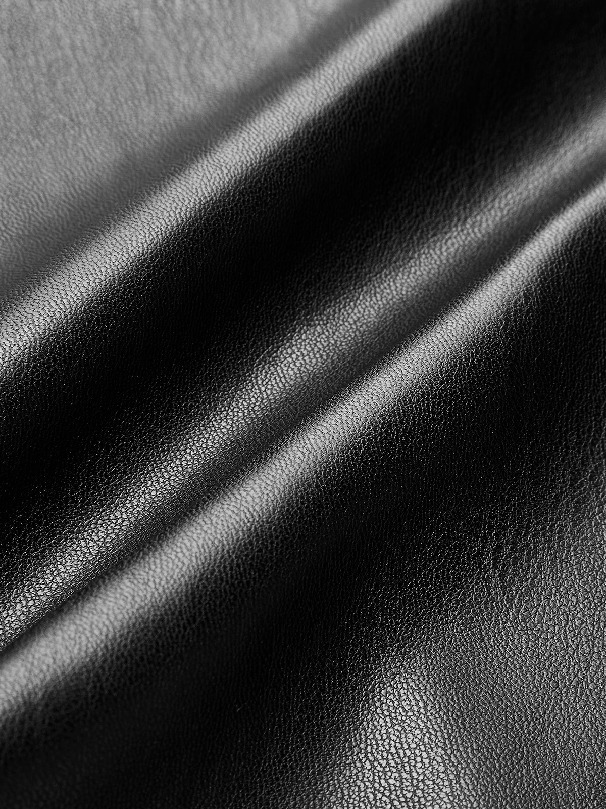 High Waist Faux Leather Pants - Takermore