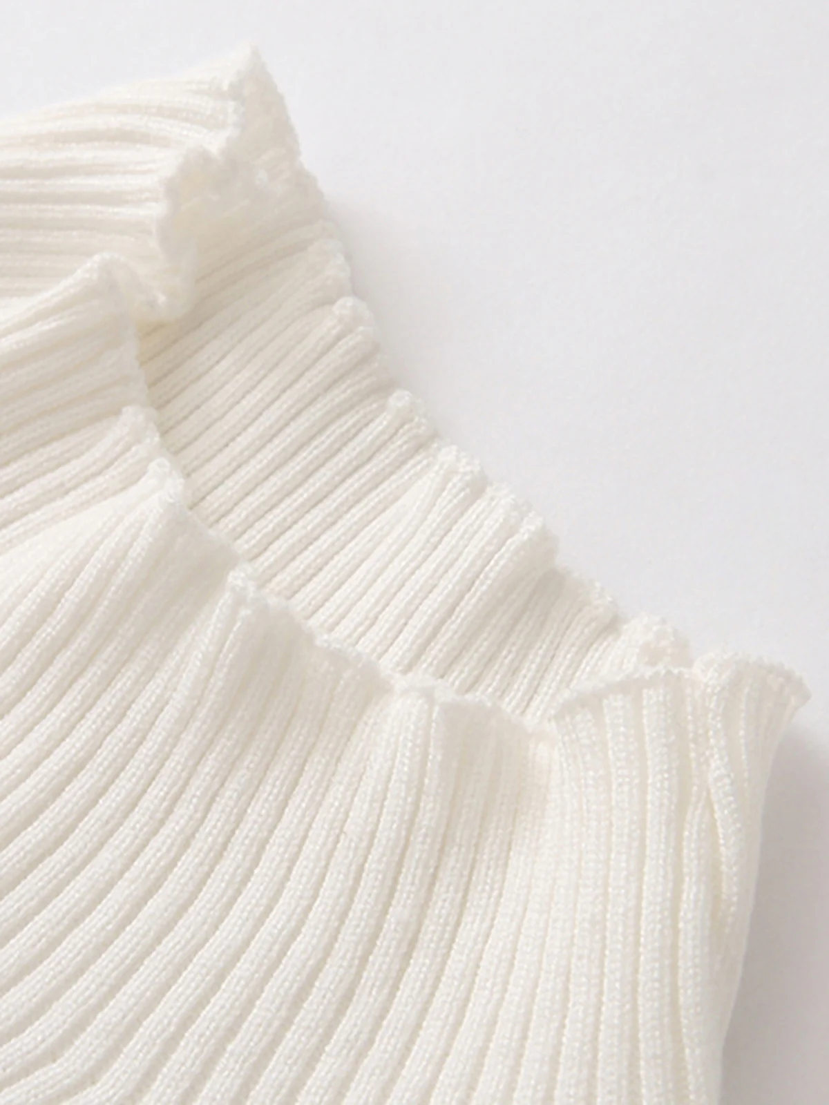 Asymmetrical Trim Mock Neck Sweater - Takermore