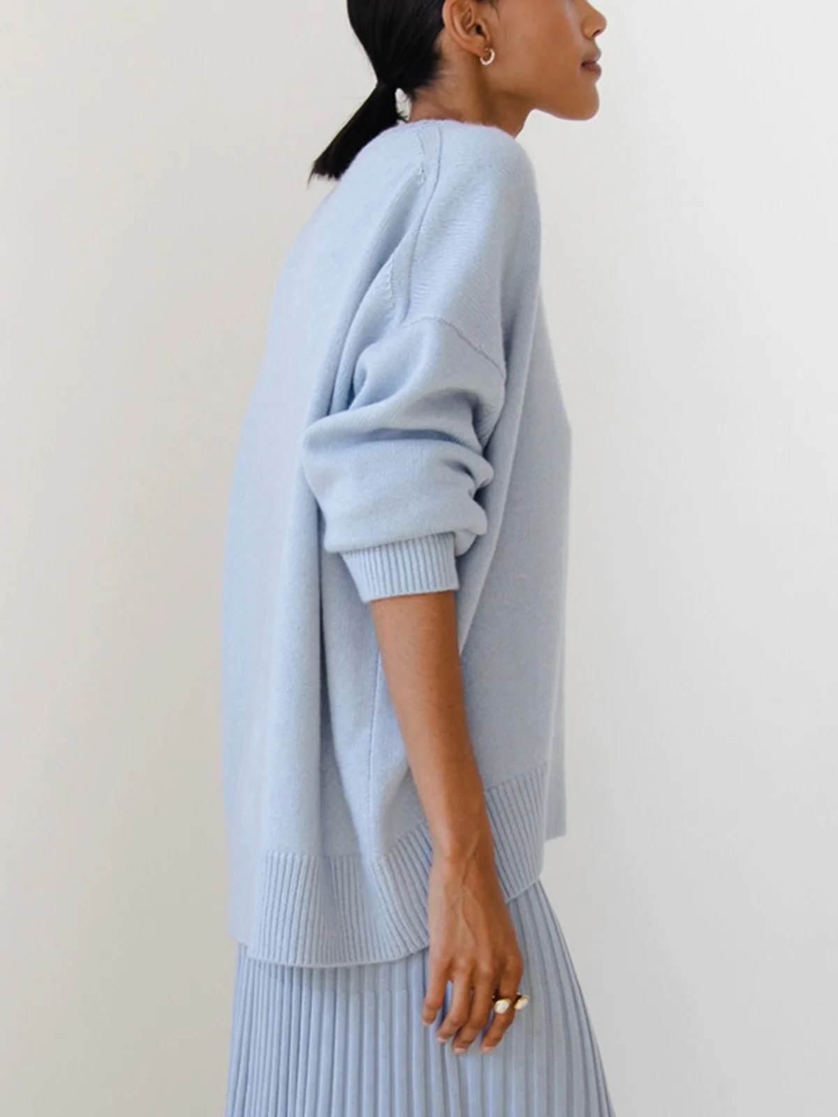 Candyfloss Oversized Pullover Sweater - Takermore