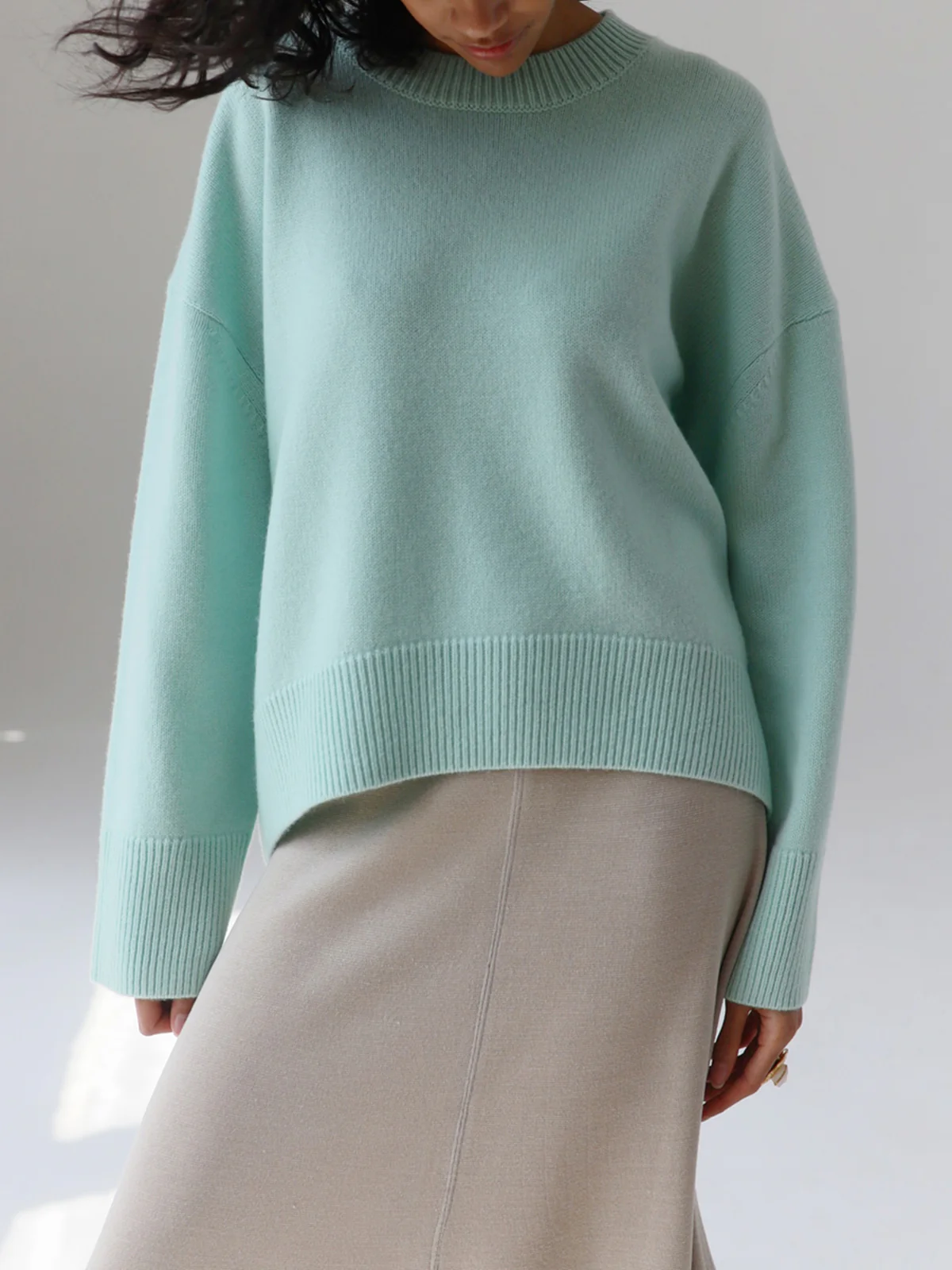 Candyfloss Oversized Pullover Sweater - Takermore
