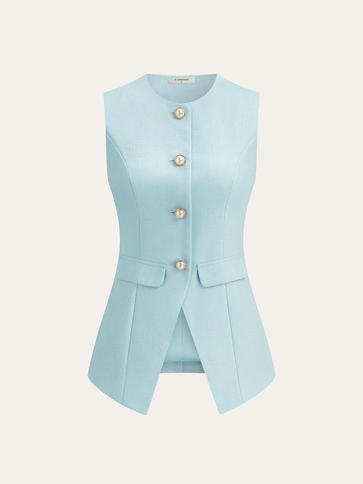 Tweed Pearl Blazer and Mini Skirt Set - Takermore