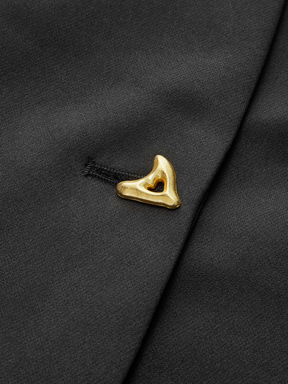 Trendy V-Neck Button Down Blouse - Takermore