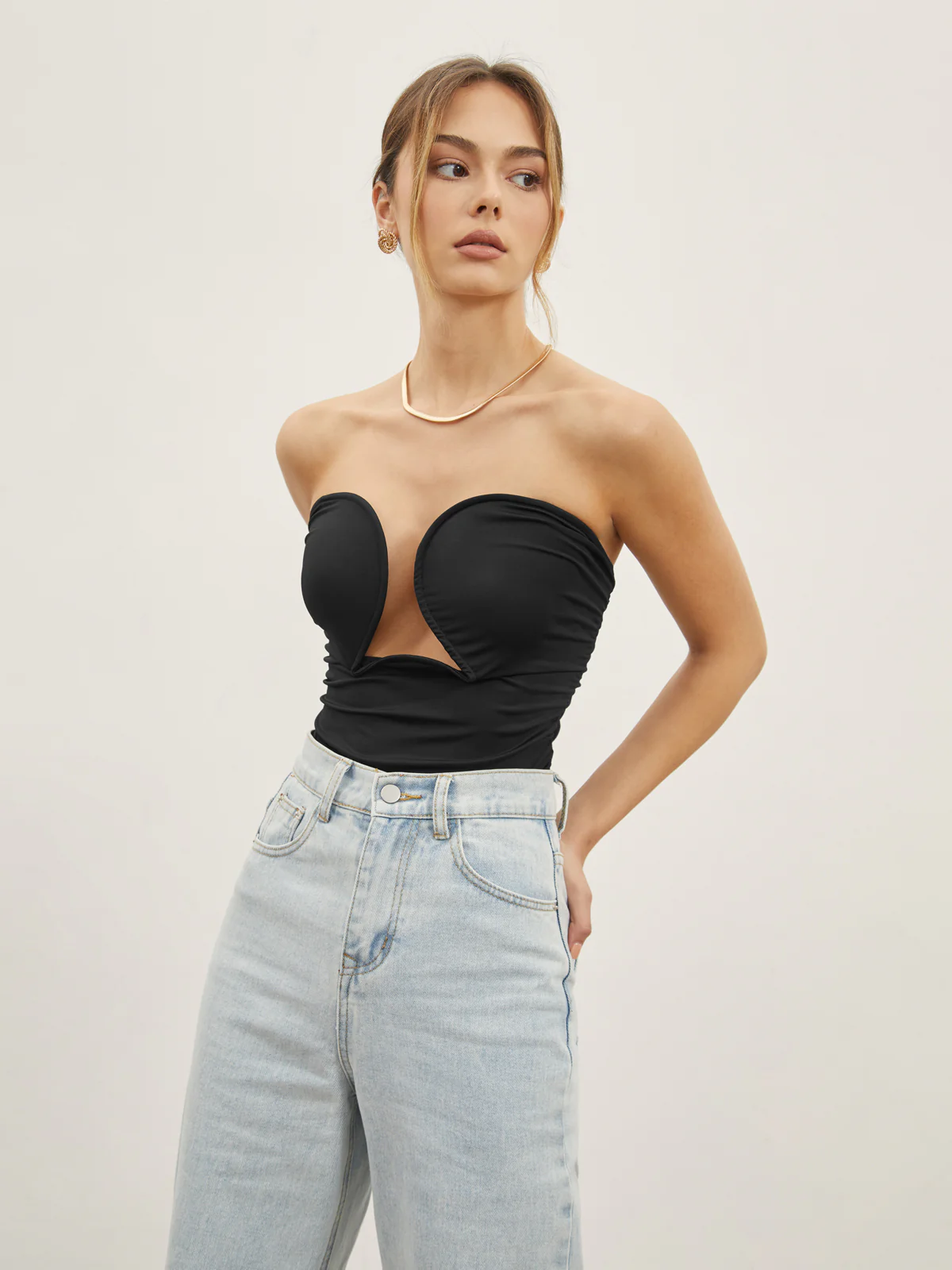 Strapless Wire Bustier Tube Top - Takermore