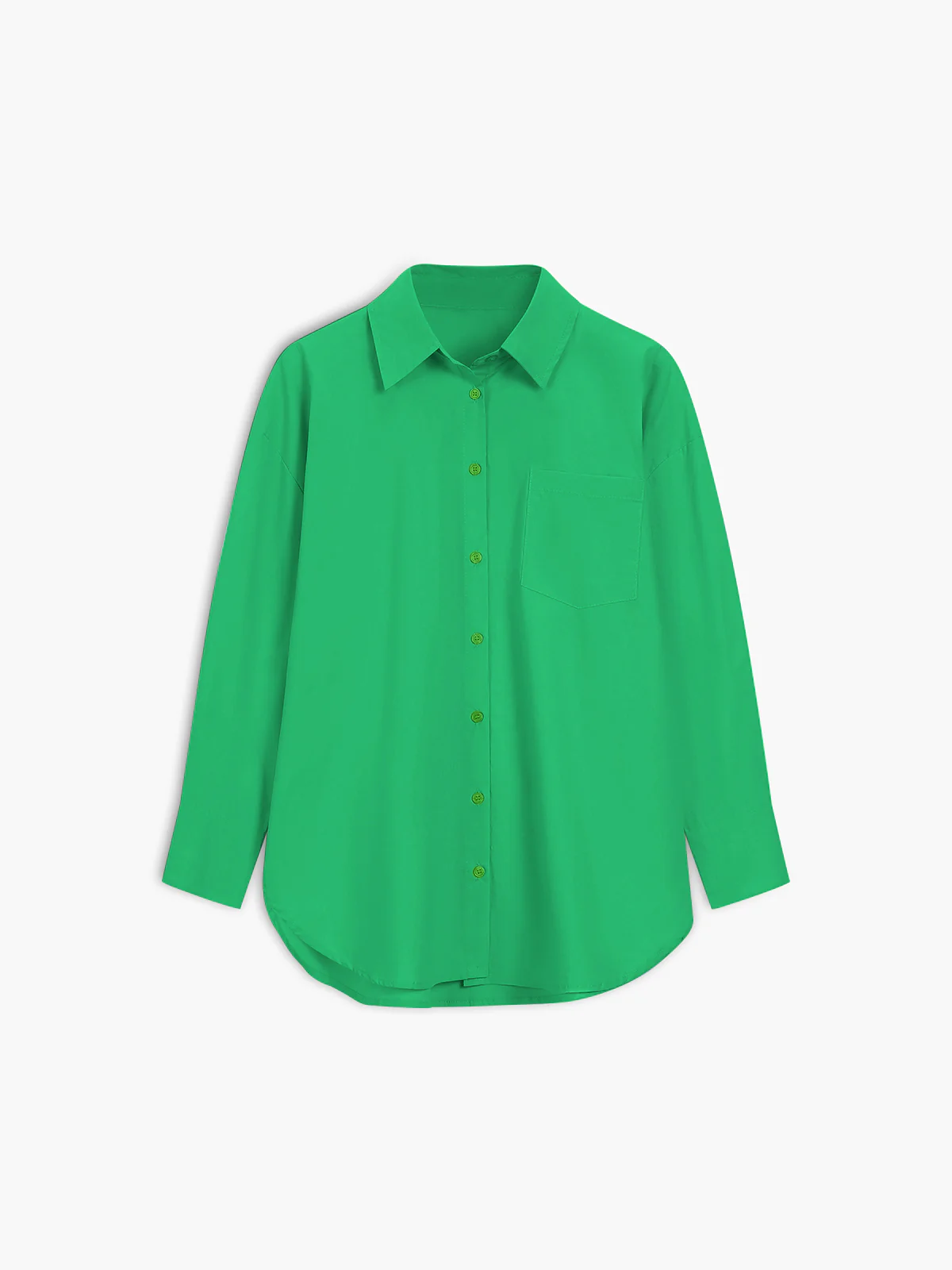 Lavender Button Down Oversized Shirt - Takermore