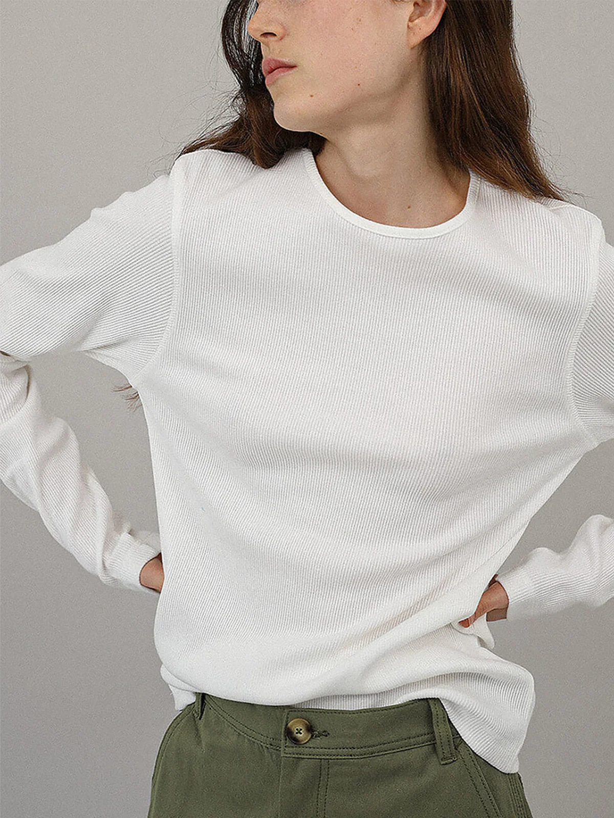 Casual Ribbed Shirt - Takermore