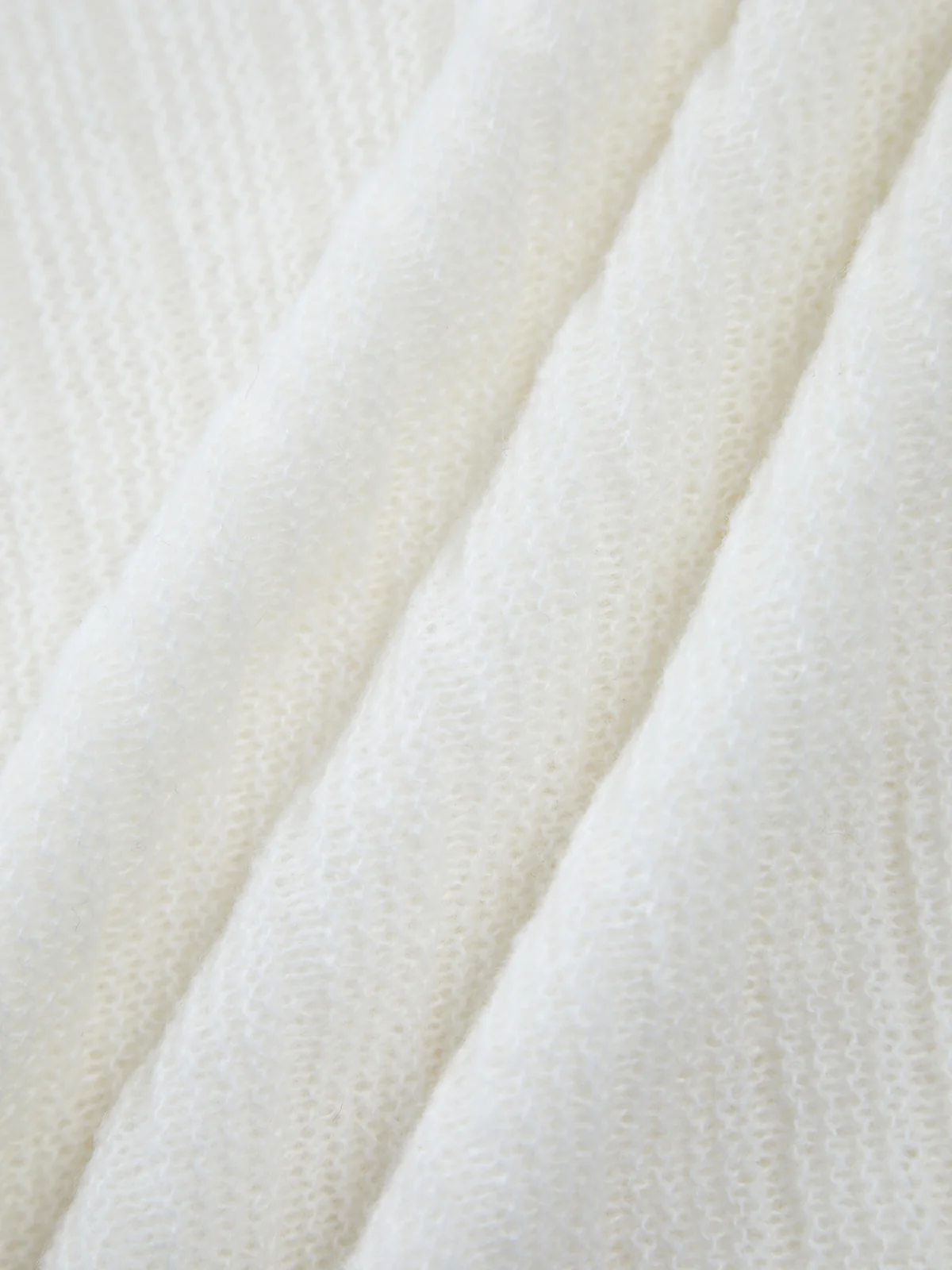 V-Neck Slit Knit Top - Takermore