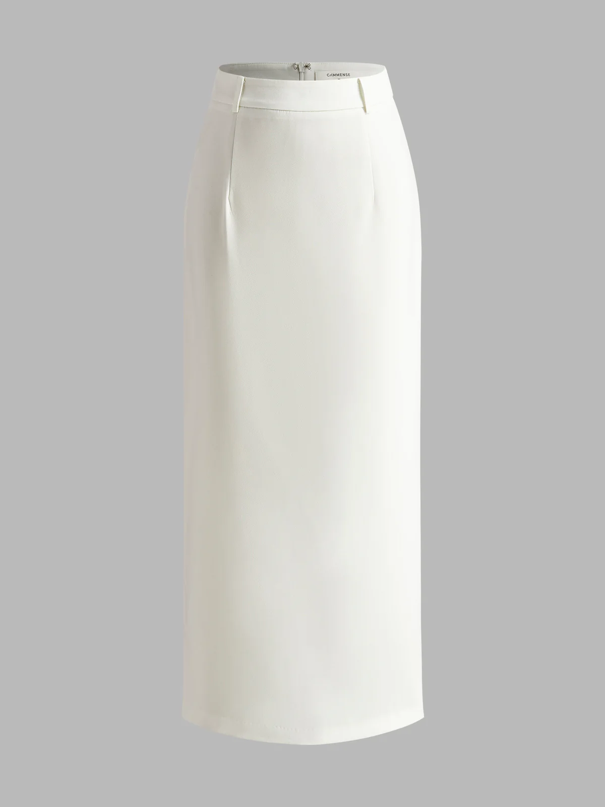 Elegant Slit Back Maxi Skirt Without Belt - Takermore