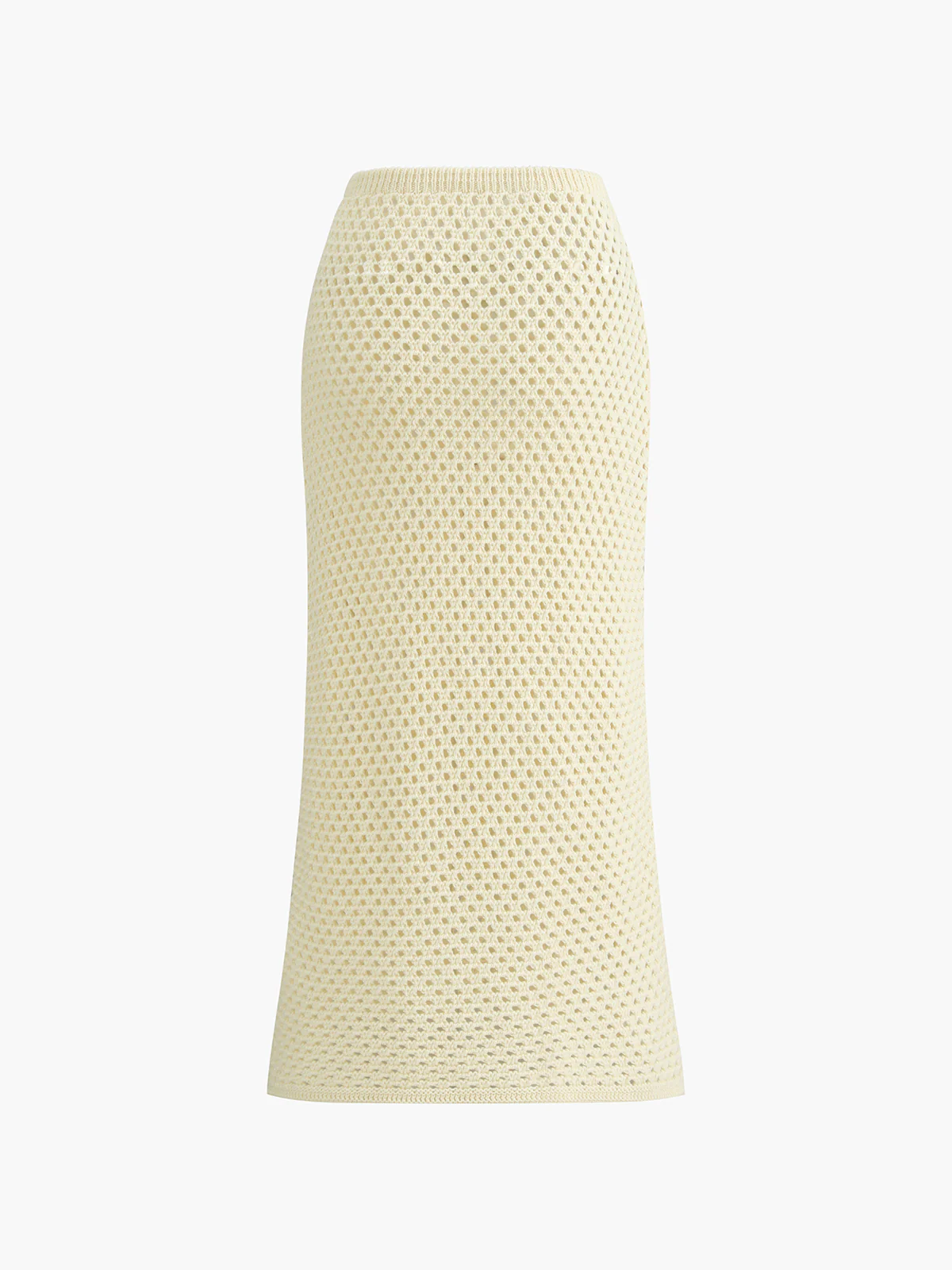 Knitted Beaded Midi Skirt Set - Takermore