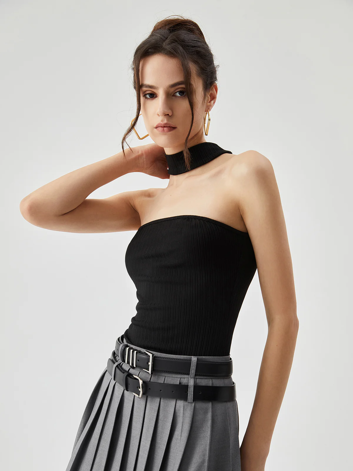 Slinky Solid Halter Top - Takermore