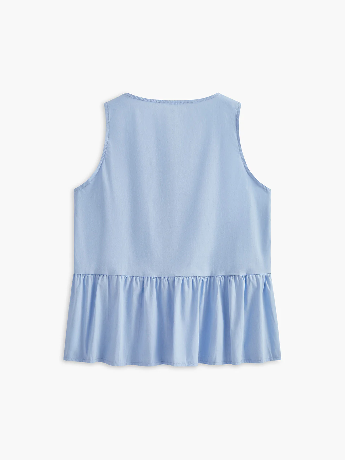 Bow-Front Panel Pleated Blouse - Takermore