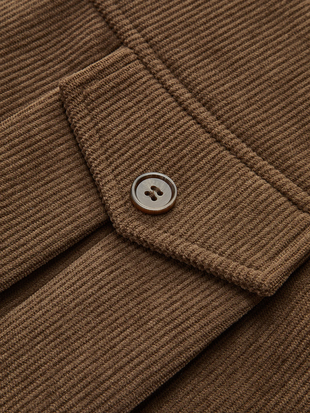 Corduroy Pleated Skirt With Belt - Takermore