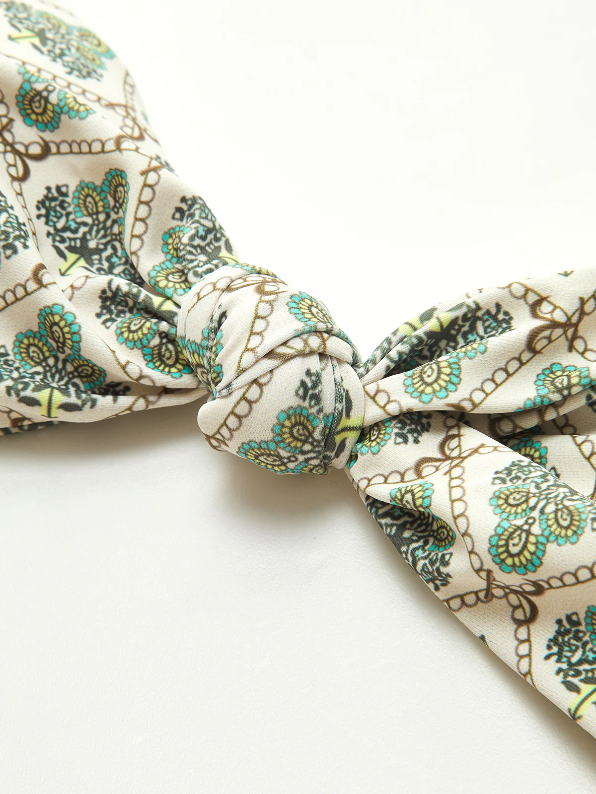 Print Strapless Bikini Set - Takermore