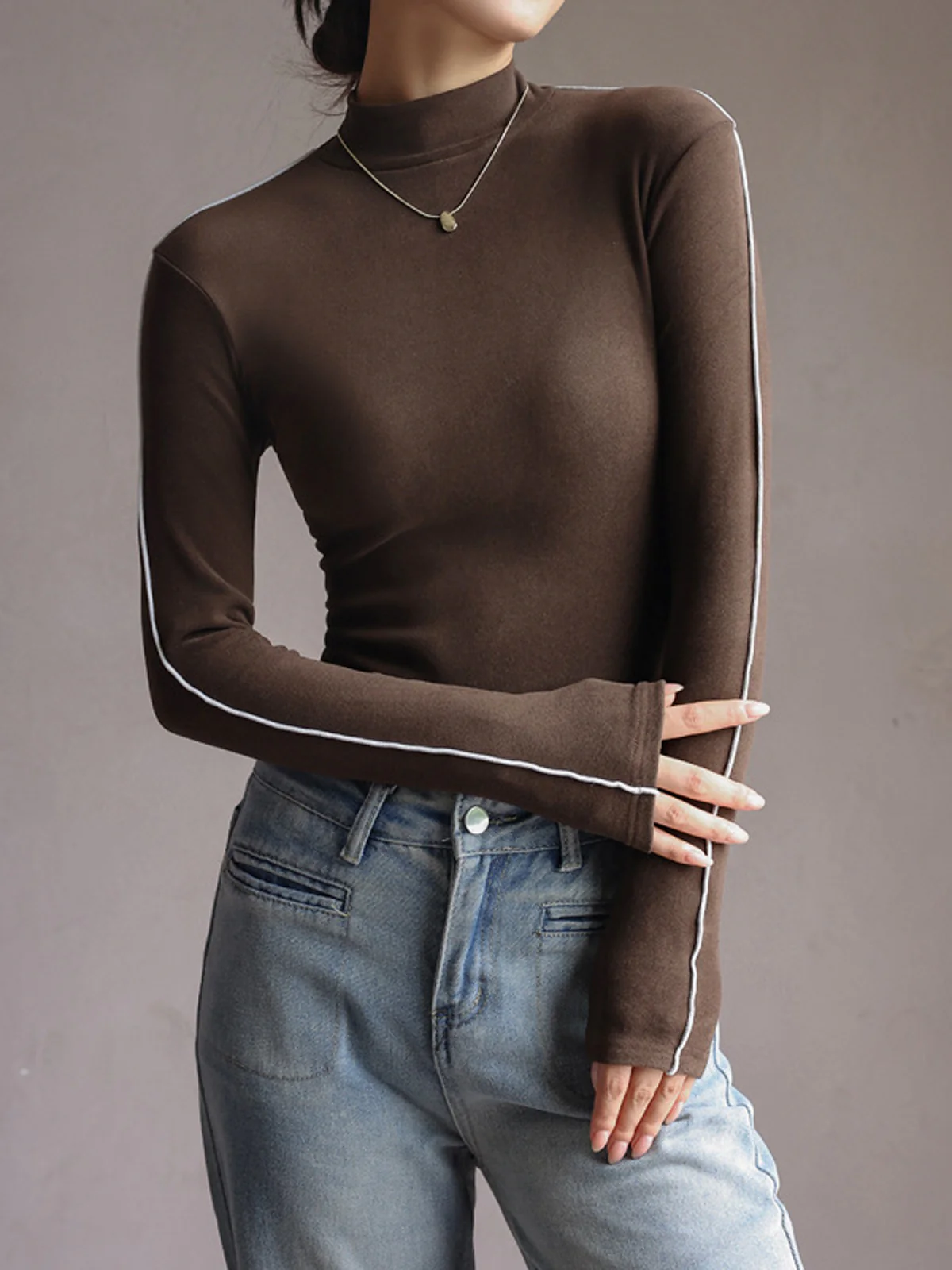 Silver Lining Long Sleeve Top - Takermore