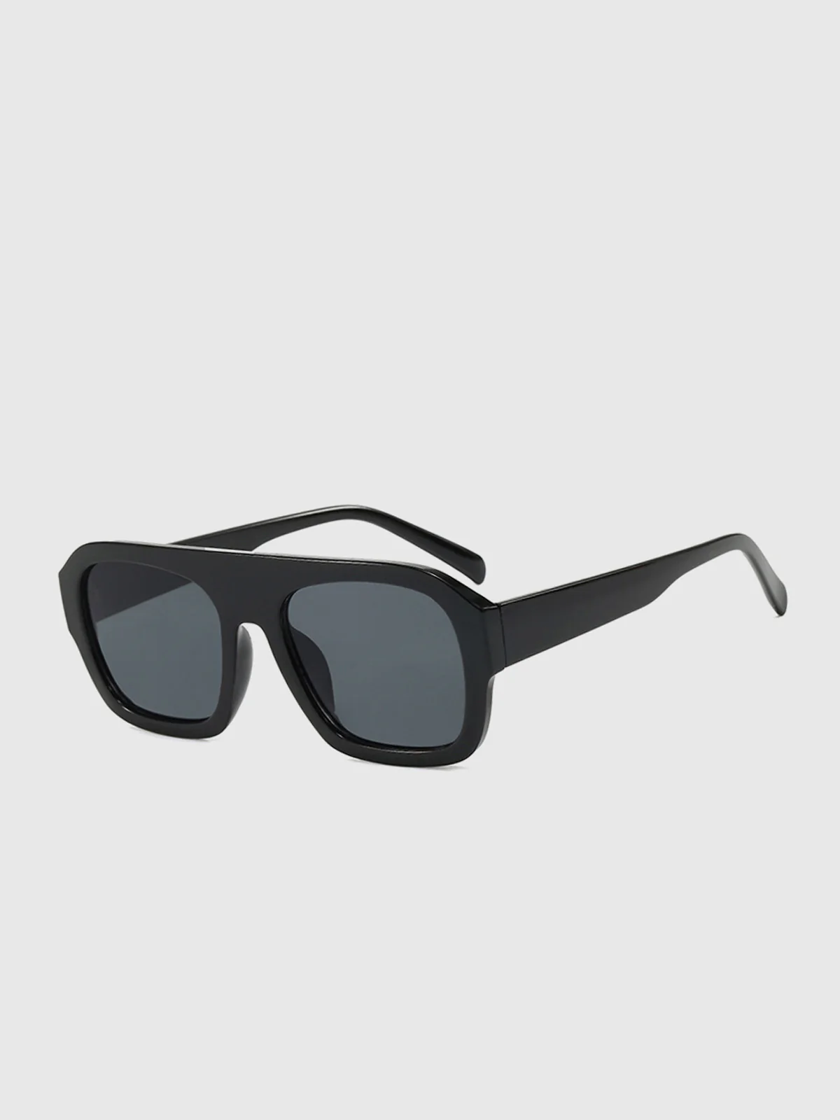 Leopard Printed Square Sunglasses - Takermore